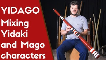 Yidago, Yidaki and Mago characteristics meet in one didgeridoo. The "singing overtone", by F. Geipel