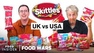 US vs UK Skittles | Food Wars | Food Insider