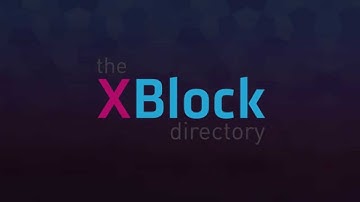 XBlock Directory Demo