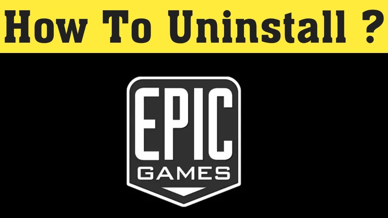 How To Uninstall Epic Games Launcher How To Fix Epic Games Launcher Is Currently Running Error Youtube