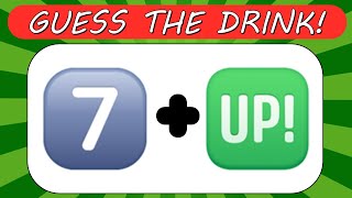 GUESS THE DRINK By Emoji #390 | Emoji Challange | Emoji Puzzle Quiz
