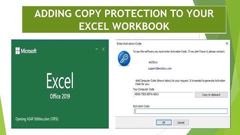 Add copy protection to your Excel Workbook | eeZzGSM