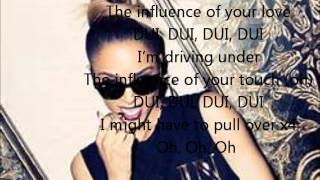 Ciara - DUI (Lyrics) Resimi