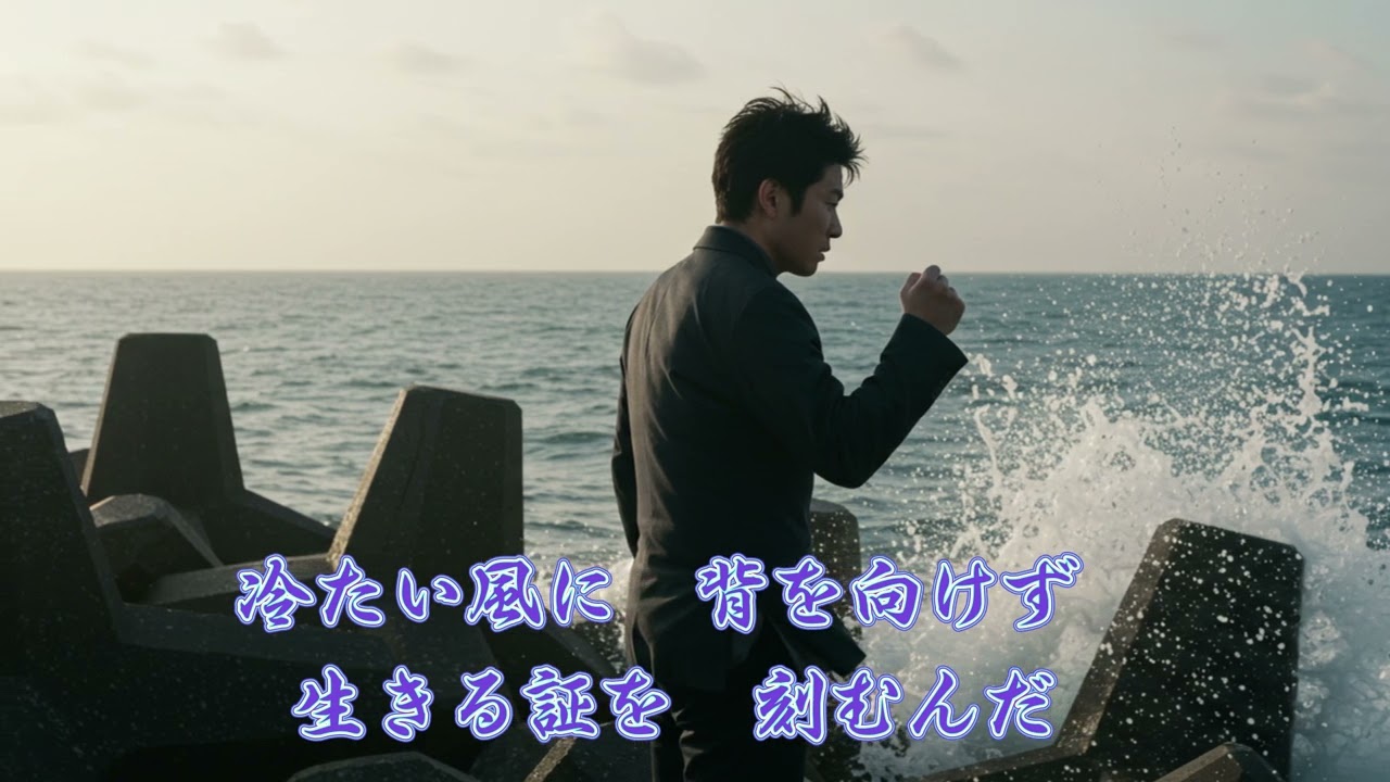 越前しぐれ～流れる時に　耐えながら