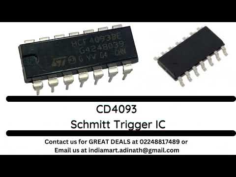 CD4093 Schmitt Trigger