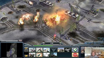 Command & Conquer: Generals Zero hour USA campaign 11 mission using beng lazer demo nuke mod