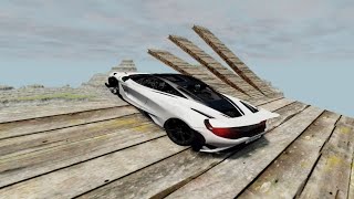 BeamNG - Cars Jumping Off The Ramp