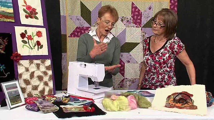 Needlefelting Machine Demo with Jennie Rayment and...