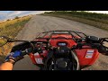 Mini offroad cu noul ATV (Cf moto 520L)