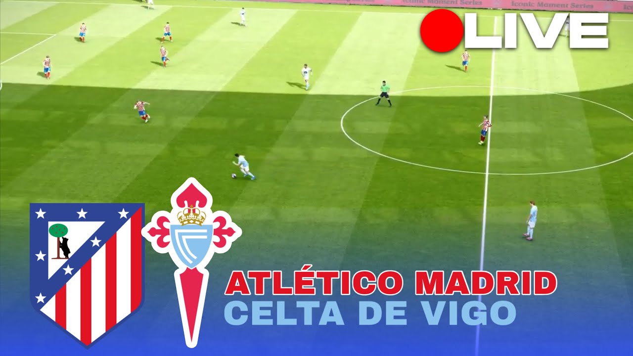 Atletico Madrid vs Celta de Vigo La Liga 2026 Match Simulation PES 21