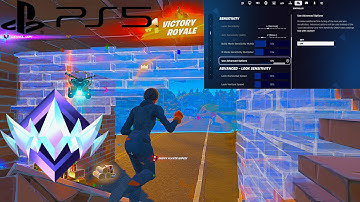 PS5 Chapter 6 UNREAL Reload Ranked Gameplay + BEST Controller Settings For Fortnite 🎯 [4K 120FPS]