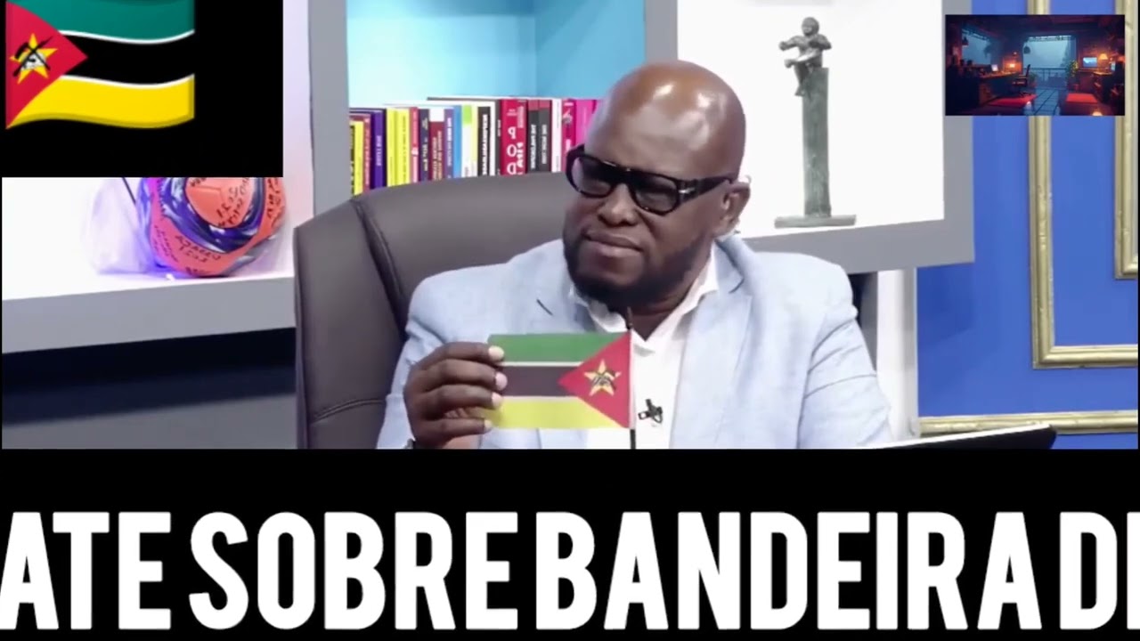 VENÂNCIO: ANOSA ARMA NA BANDEIRA DE MOÇAMBIQUE 🇲🇿🤣