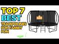TOP 7: Best Trampolines for Family Fun 2026