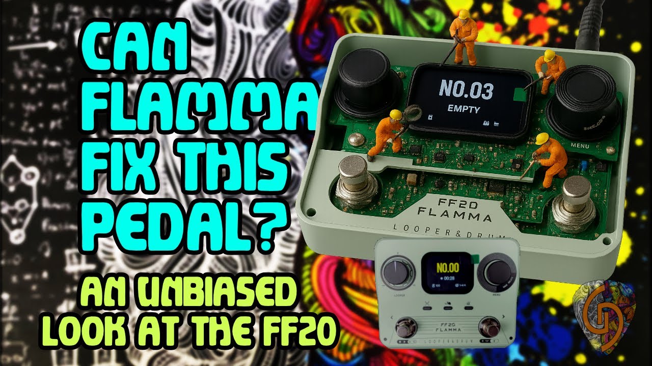 Reviewing The Flamma FF20 Looper & Drum Pedal. Is it a worthwhile budget option?