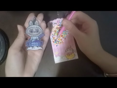 12 Minutes Unboxing Labubu the Monster Keychain #labubu #monster #keychain #unboxing #toys #games
