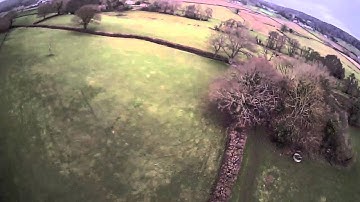 wltoys v949 + 808 #16 lens D quadcopter very high... then crash!