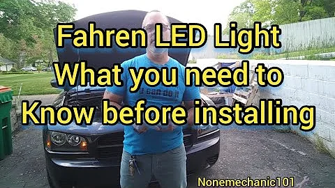 Fahren LED Light. What you need to know before installing.