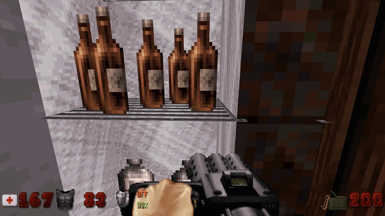 Duke Nukem 3D - E3L8 Hotel Hell - All Secrets UHD 4K games people play