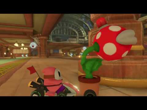 マリオカート8 DX】GC ルイージマンション(パックン&スパイ) - YouTube