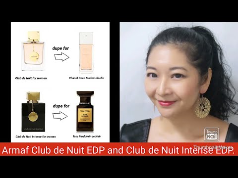 Armaf Club de Nuit and Club de Nuit Intense for women Review - YouTube