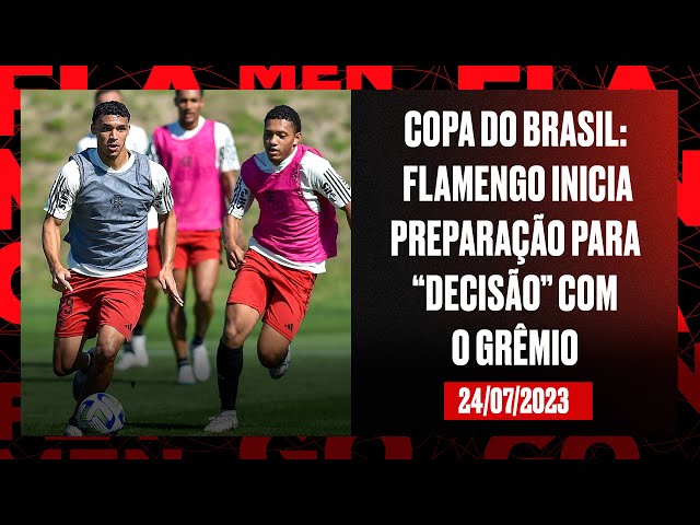 Flamengo inicia preparação para o segundo jogo da final da Copa do Brasil 