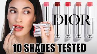 Dior Addict Glass Lipsticks Tested! Is this $48 Gloss Stick Worth It?