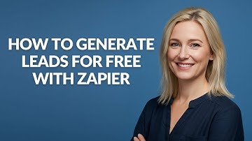 How to Generate Leads for Free with Zapier - Julia