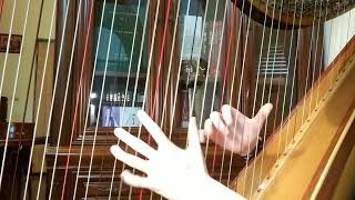 Columbina（哥倫比婭）：Enigma in the Lunar Cradle（月之籃中的謎語）/ Genshin Impact（原神）｜Harp Cover – 豎琴：陳淑菁