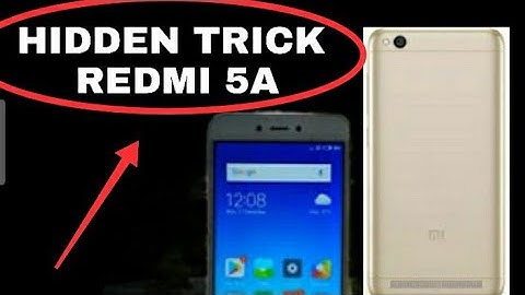 HIDDEN APP TRICK ON REDMI 5A👍👍🙏🙏🙏🙏🙏