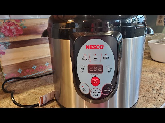 Nesco Canner/ Learning How To Use My New Nesco Digital Pressure