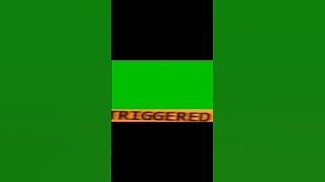 Triggered meme in green screen