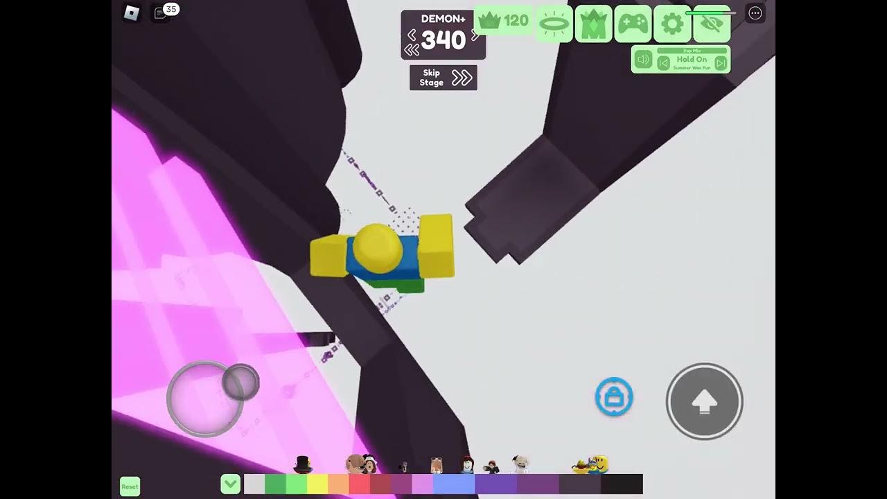 Master difficulty chart obby stage 340 super op shortcut - YouTube