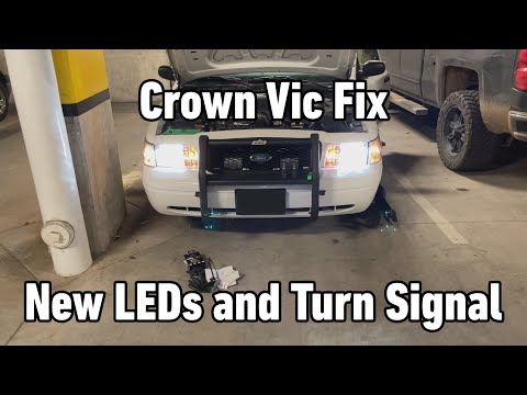 Crown Vic Fix: New LEDs and Turn Signals