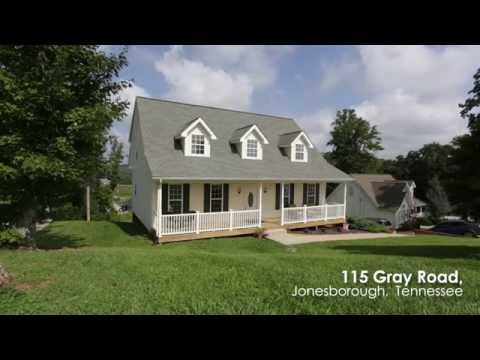 115 Gray Rd, Jonesborough, TN home video tour