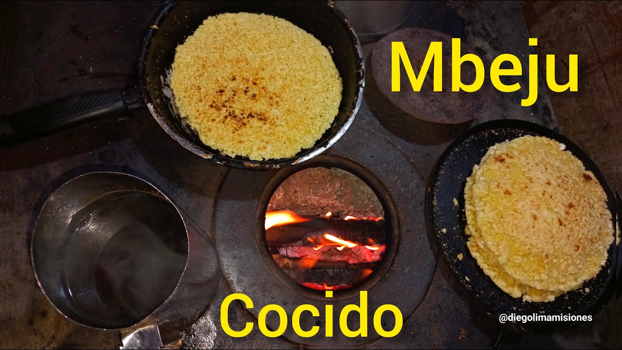 Mbeju con Cocido 🔥 Receta de Campo fácil y paso a paso // te enseño Como hacer el Embeyu 