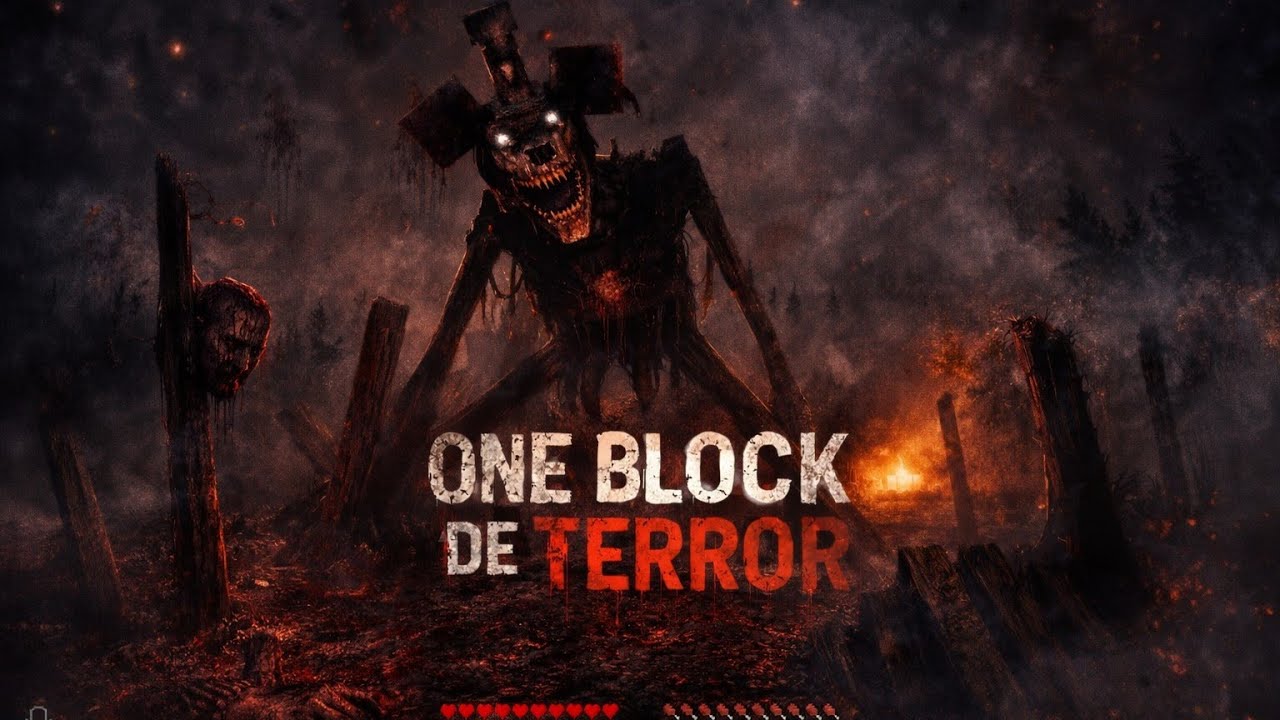 ONE BLOCK ATERRORIZANTE KKKKK (primeiro vídeo do canal)