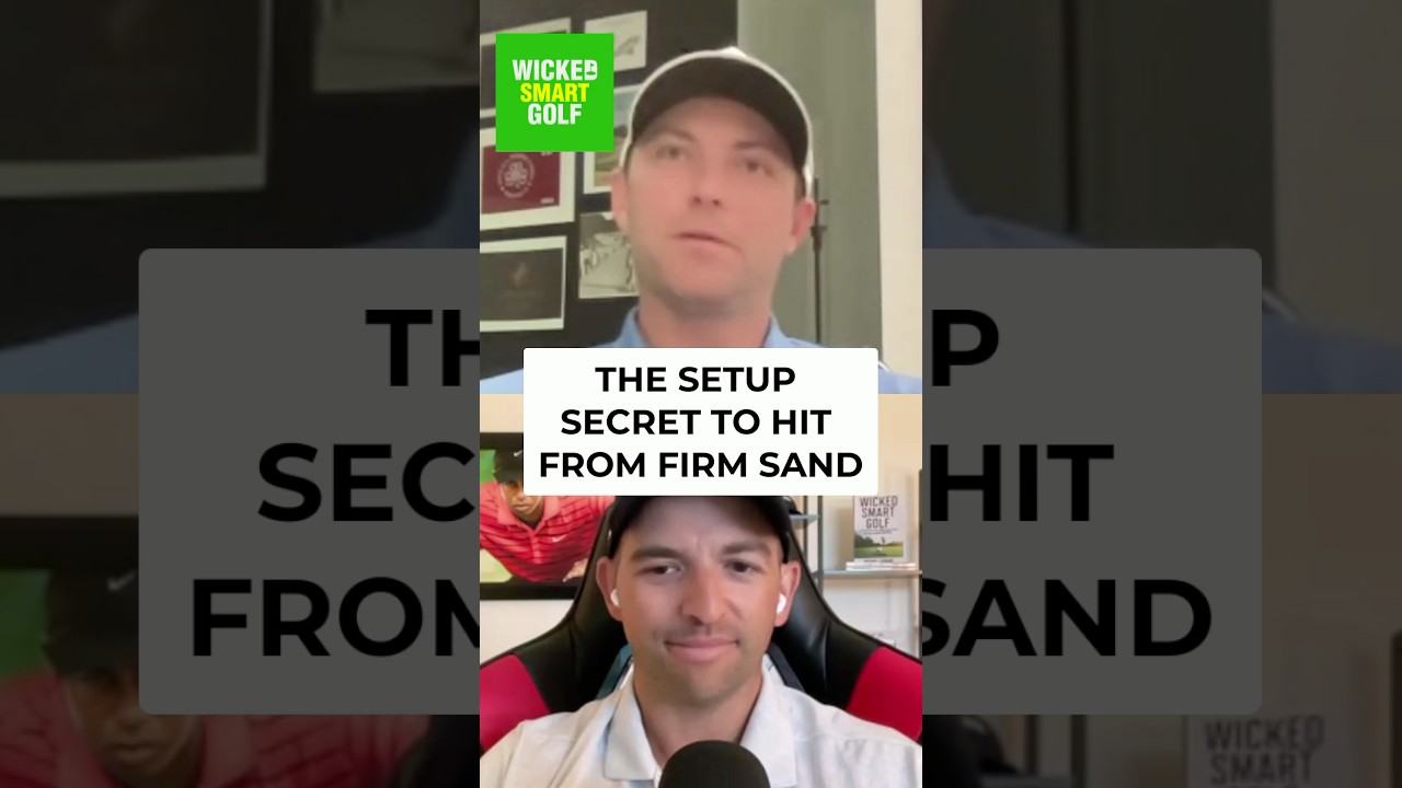 HOW TO HIT FROM FIRM SAND