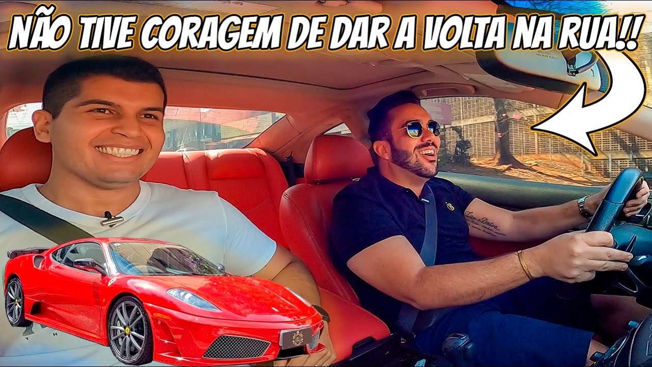 ELE VENDEU UMA FERRARI F430 SCUDERIA! EXISTEM 3 NO BRASIL.