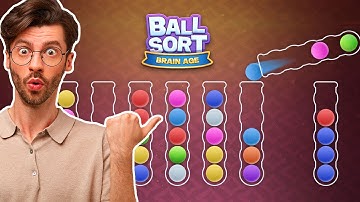 Sort Ball : Brain Age - Gameplay Walkthrough Android 2023