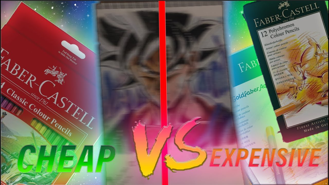 CHEAP VS EXPENSIVE/COLORED PENCILS YouTube