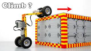 Testing Smart LEGO Climber vs Giant Block | Smart Lego