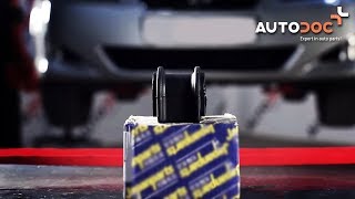 How to change front stabilizer bushes LEXUS IS 2 TUTORIAL | AUTODOC