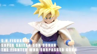 SHF REVIEW : S.H.Figuarts Super Saiyan Gohan - The Fighter Who Surpassed Goku - Dragon Ball Z | SHF