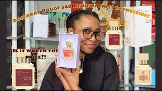 Baccarat Rouge 540 Unboxing, First Impression, &amp; Review! Worth The Hype? | God&#39;s Queen