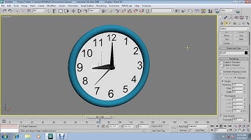 Wall Clock Animation by 3ds max