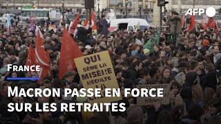 France: Macron choisit de passer en force sur les retraites | AFP