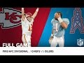 1993 AFC Divisional: Montana Upsets the Oilers | Chiefs vs. Oilers | NFL Full Game