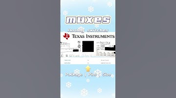 TI Series TMUX1112RSVR Analog switches & muxes #mcu @TexasInstruments  #electronics #analog #muxlis