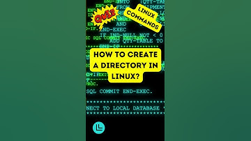 LINUX QUIZ 👉 How to create a directory in Linux?