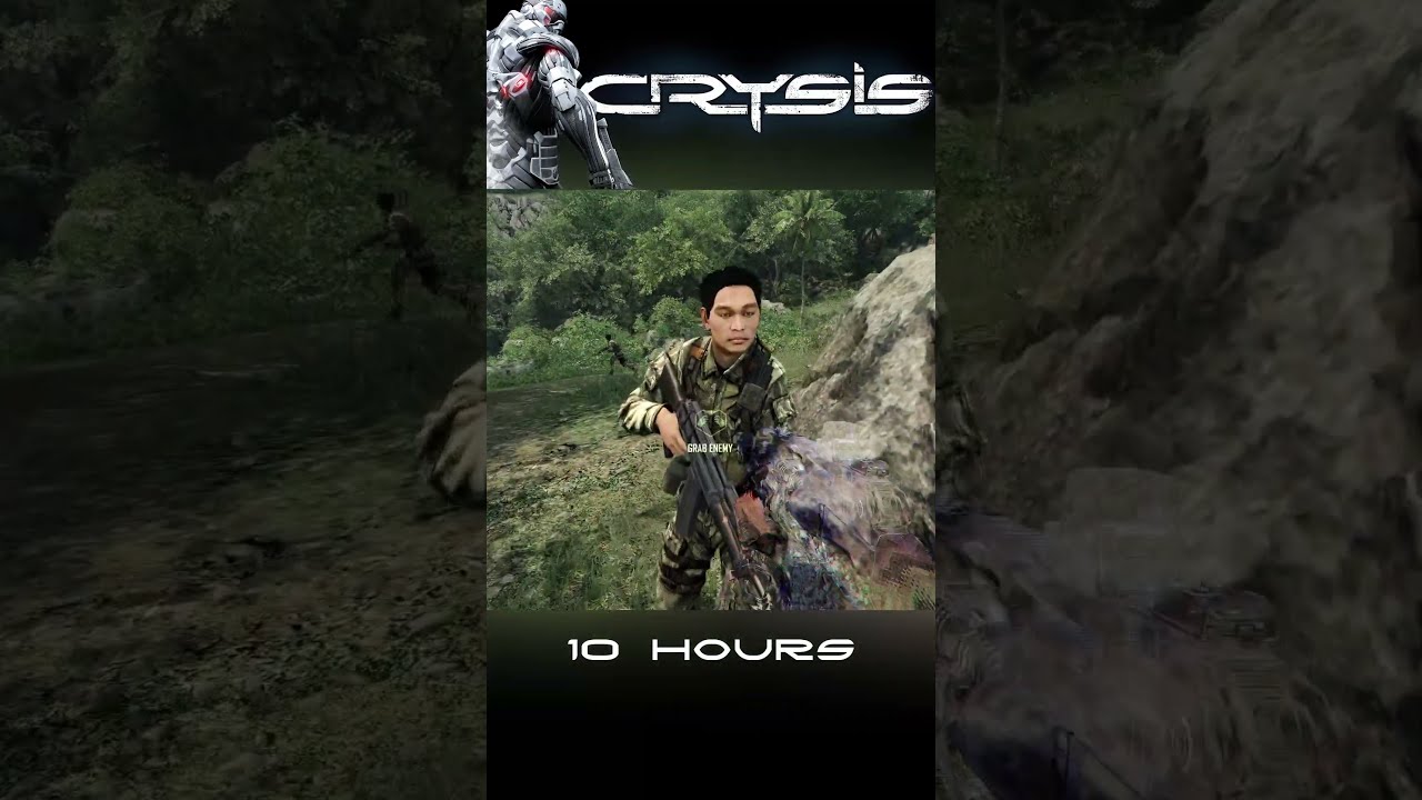 10 Hours Vs 1000 The CRYSIS Experience Gaming Fps Crysis